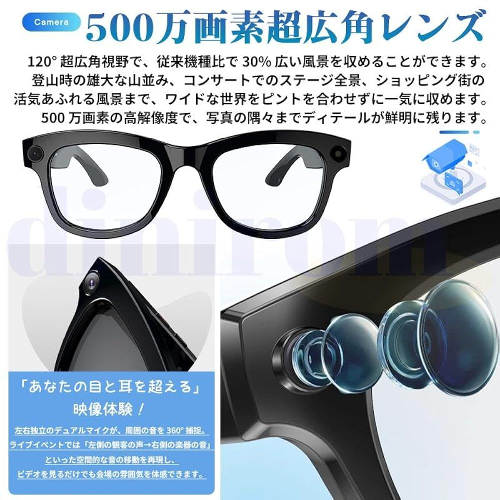 【フルーツパフェ】スマートグラス M01 AI機能付き ブルーライトカット Amazon.co.jp: M01スマートグラス スマート翻訳メガネ 高精度AI